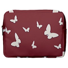 Heart Love Butterflies Animal Make Up Pouch (large) by HermanTelo