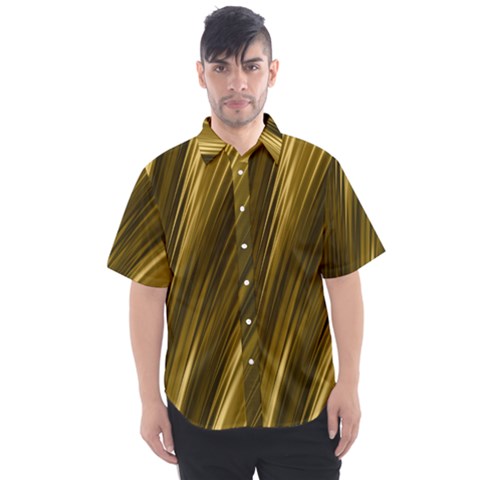 Creative Original Intention Men s Short Sleeve Shirt by HermanTelo