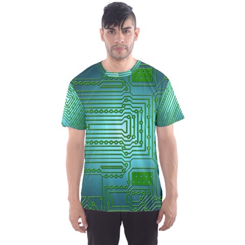 Board Conductors Circuits Men s Sports Mesh Tee by HermanTelo