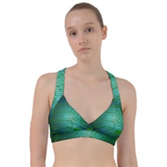 Board Conductors Circuits Sweetheart Sports Bra