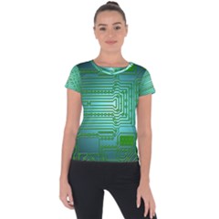 Board Conductors Circuits Short Sleeve Sports Top 