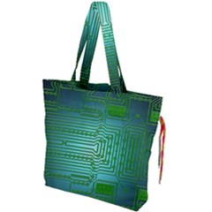 Board Conductors Circuits Drawstring Tote Bag