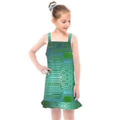 Board Conductors Circuits Kids  Overall Dress