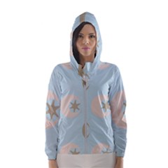 Moon Star Air Heaven Women s Hooded Windbreaker