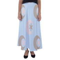 Moon Star Air Heaven Flared Maxi Skirt by HermanTelo