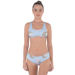 Moon Star Air Heaven Criss Cross Bikini Set by HermanTelo