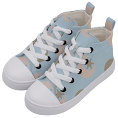 Moon Star Air Heaven Kids  Mid-top Canvas Sneakers by HermanTelo