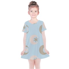 Moon Star Air Heaven Kids  Simple Cotton Dress by HermanTelo