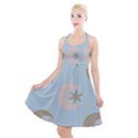 Moon Star Air Heaven Halter Party Swing Dress  View1