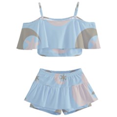 Moon Star Air Heaven Kids  Off Shoulder Skirt Bikini