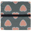 Hearts Love Blue Pink Green Seat Cushion View4