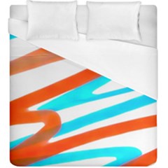 Abstract Colors Print Design Duvet Cover (king Size) by dflcprintsclothing