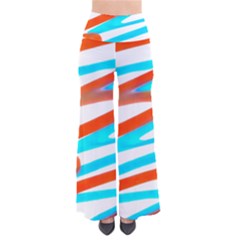 Abstract Colors Print Design So Vintage Palazzo Pants