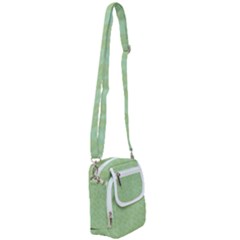 Leaves - Light Green Shoulder Strap Belt Bag