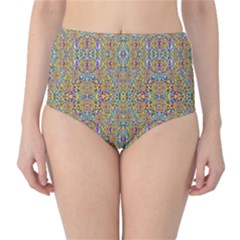 Pearls As Candy And Flowers Classic High-waist Bikini Bottoms by pepitasart