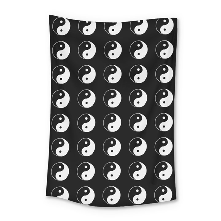 Yin Yang Pattern Small Tapestry