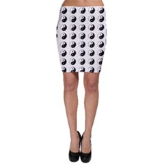 Yin Yang Pattern Bodycon Skirt by Valentinaart