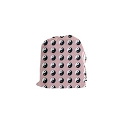 Yin Yang Pattern Drawstring Pouch (xs)