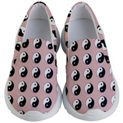 Yin Yang Pattern Kids  Lightweight Slip Ons by Valentinaart