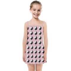 Yin Yang Pattern Kids  Summer Sun Dress