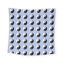 Yin Yang Pattern Square Tapestry (small)