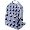 Yin Yang Pattern Flap Pocket Backpack (Small) View1