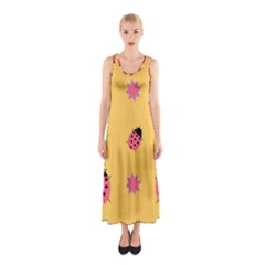 Ledy Bird Sleeveless Maxi Dress