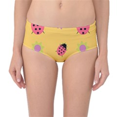 Ledy Bird Mid-waist Bikini Bottoms