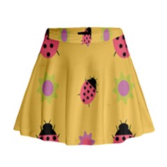 Ledy Bird Mini Flare Skirt by HermanTelo