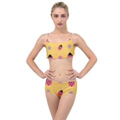 Ledy Bird Layered Top Bikini Set