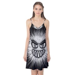 Monster Black White Eyes Camis Nightgown