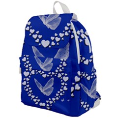 Heart Love Butterfly Mother S Day Top Flap Backpack by HermanTelo