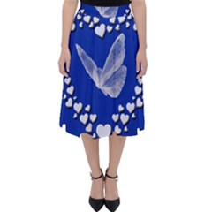 Heart Love Butterfly Mother S Day Classic Midi Skirt by HermanTelo