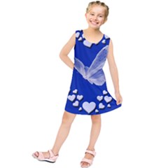 Heart Love Butterfly Mother S Day Kids  Tunic Dress