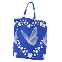 Heart Love Butterfly Mother S Day Giant Grocery Tote by HermanTelo