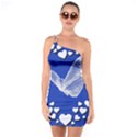 Heart Love Butterfly Mother S Day One Soulder Bodycon Dress View1