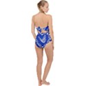 Heart Love Butterfly Mother S Day Scallop Top Cut Out Swimsuit View2