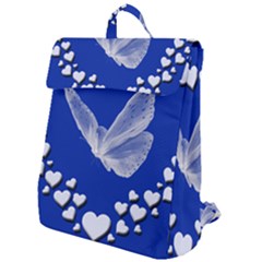 Heart Love Butterfly Mother S Day Flap Top Backpack