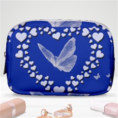 Heart Love Butterfly Mother S Day Make Up Pouch (small)