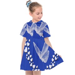 Heart Love Butterfly Mother S Day Kids  Sailor Dress