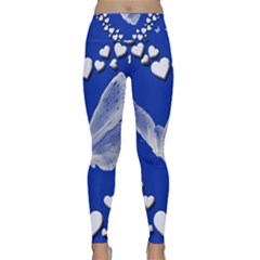 Heart Love Butterfly Mother S Day Lightweight Velour Classic Yoga Leggings