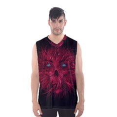 Monster Red Eyes Aggressive Fangs Ghost Men s Sportswear