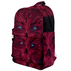 Monster Red Eyes Aggressive Fangs Ghost Classic Backpack by HermanTelo