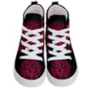 Monster Red Eyes Aggressive Fangs Ghost Kids  Hi-Top Skate Sneakers View1