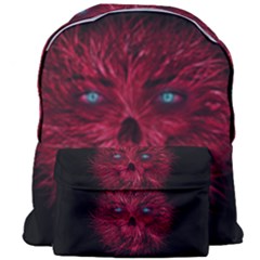 Monster Red Eyes Aggressive Fangs Ghost Giant Full Print Backpack by HermanTelo