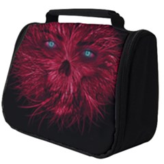 Monster Red Eyes Aggressive Fangs Ghost Full Print Travel Pouch (big)