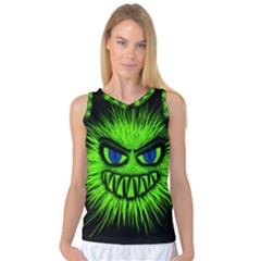 Monster Green Evil Common Women s Basketball Tank Top