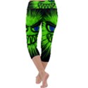 Monster Green Evil Common Capri Yoga Leggings View4