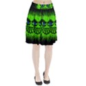 Monster Green Evil Common Pleated Skirt View1