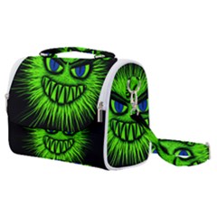 Monster Green Evil Common Satchel Shoulder Bag